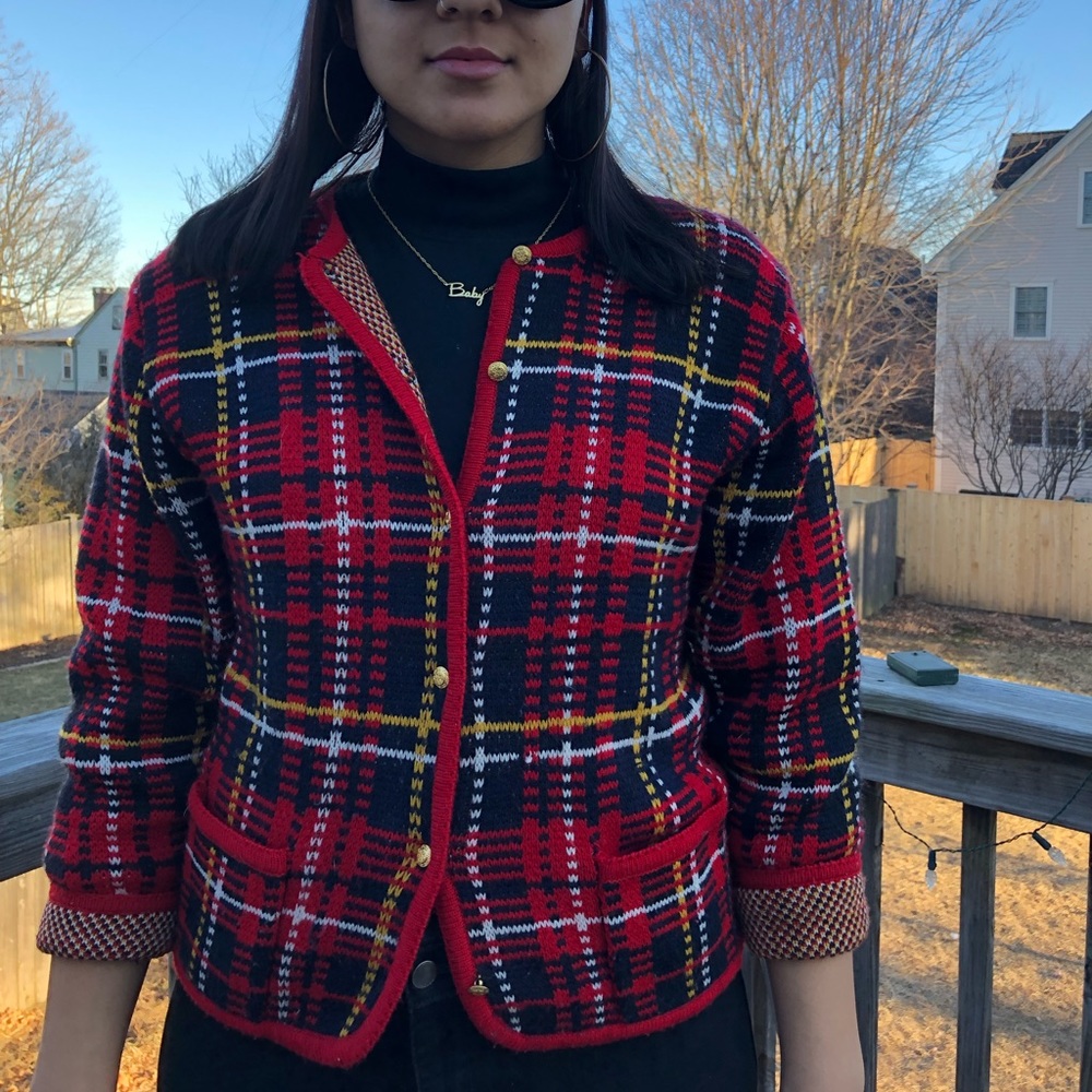 Crystal Kobe vintage cardigan